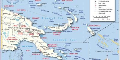 Mapa ceny papua-nová guinea 